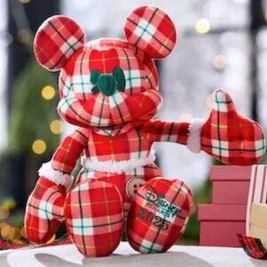 Disney Mickey Mouse Plaid Plush - Disney Visa Cardmember Exclusive 2025 NEW